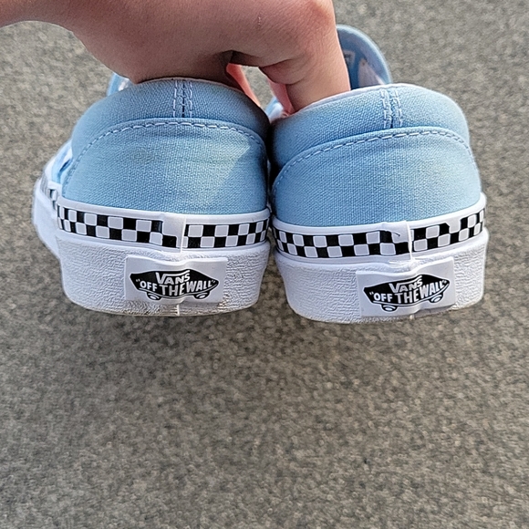 Blue foxing stripe slip on Vans - Picture 2 of 5